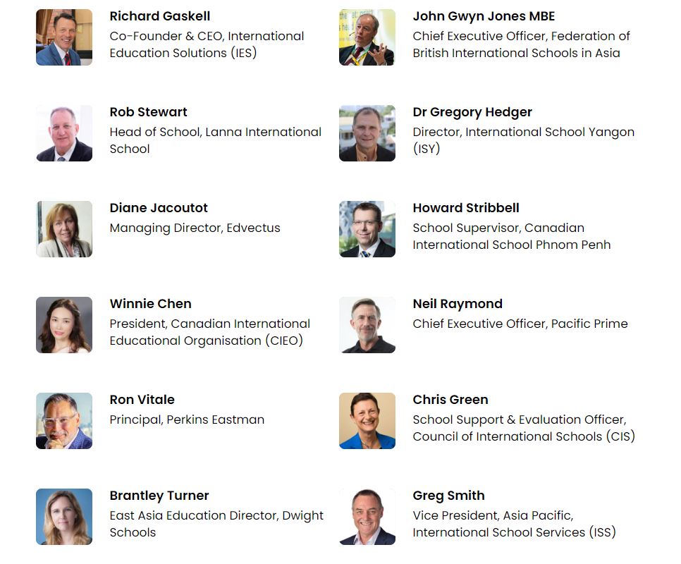 The International Schools Asia Conference (ISAC) 2023 Speakers 1